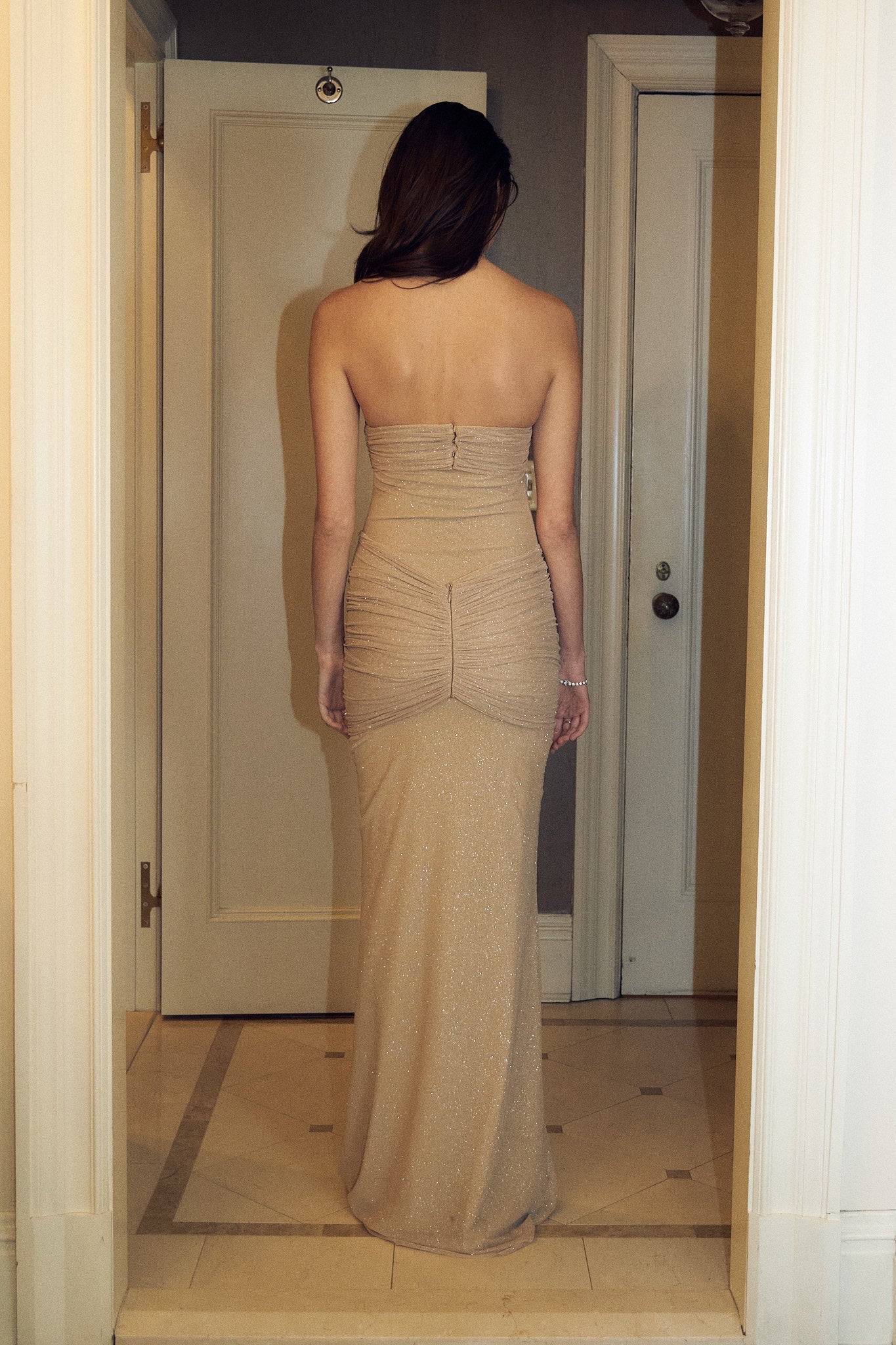 The Starlite Dress in Diamond Sand