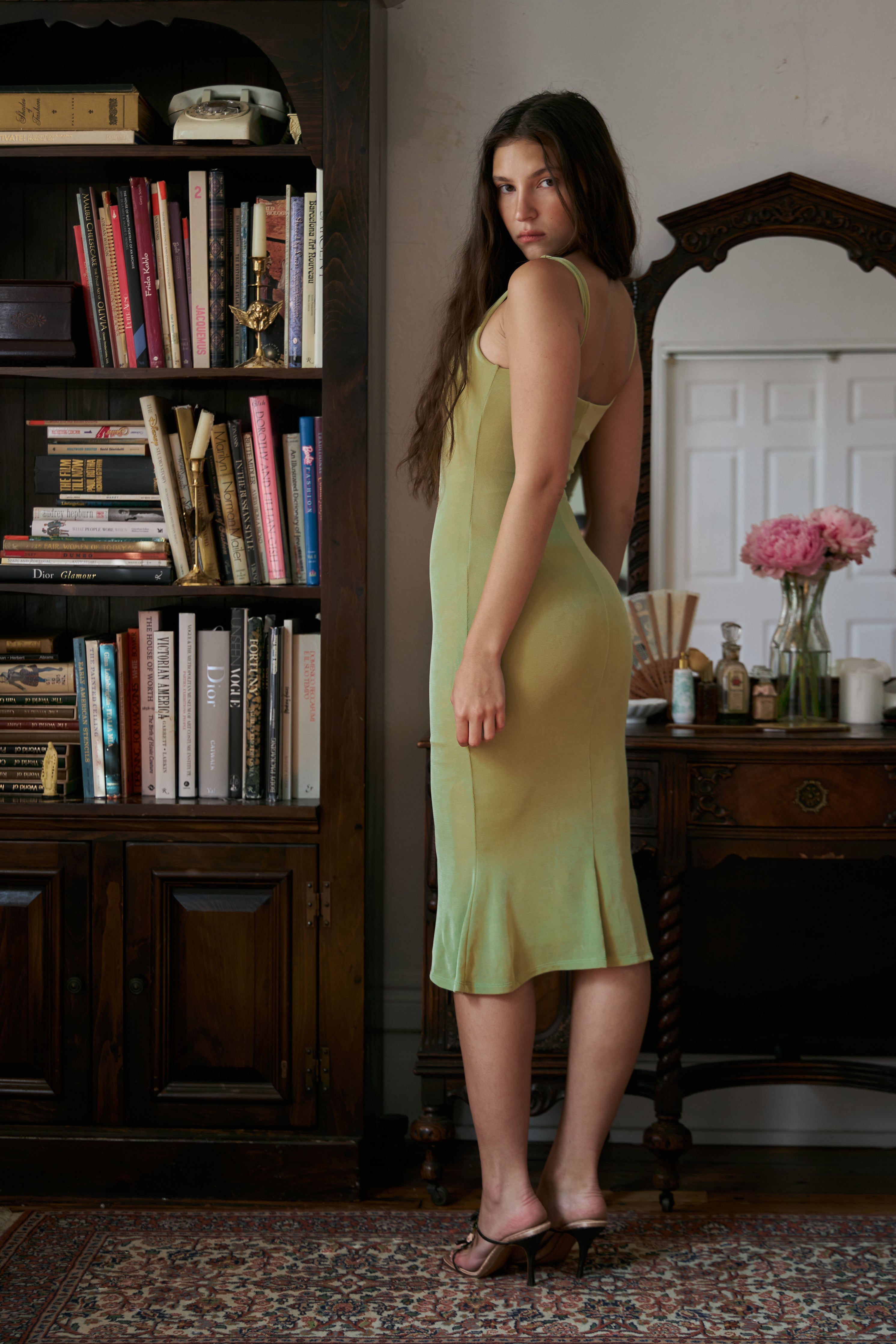Supermodel Dress in Pistachio
